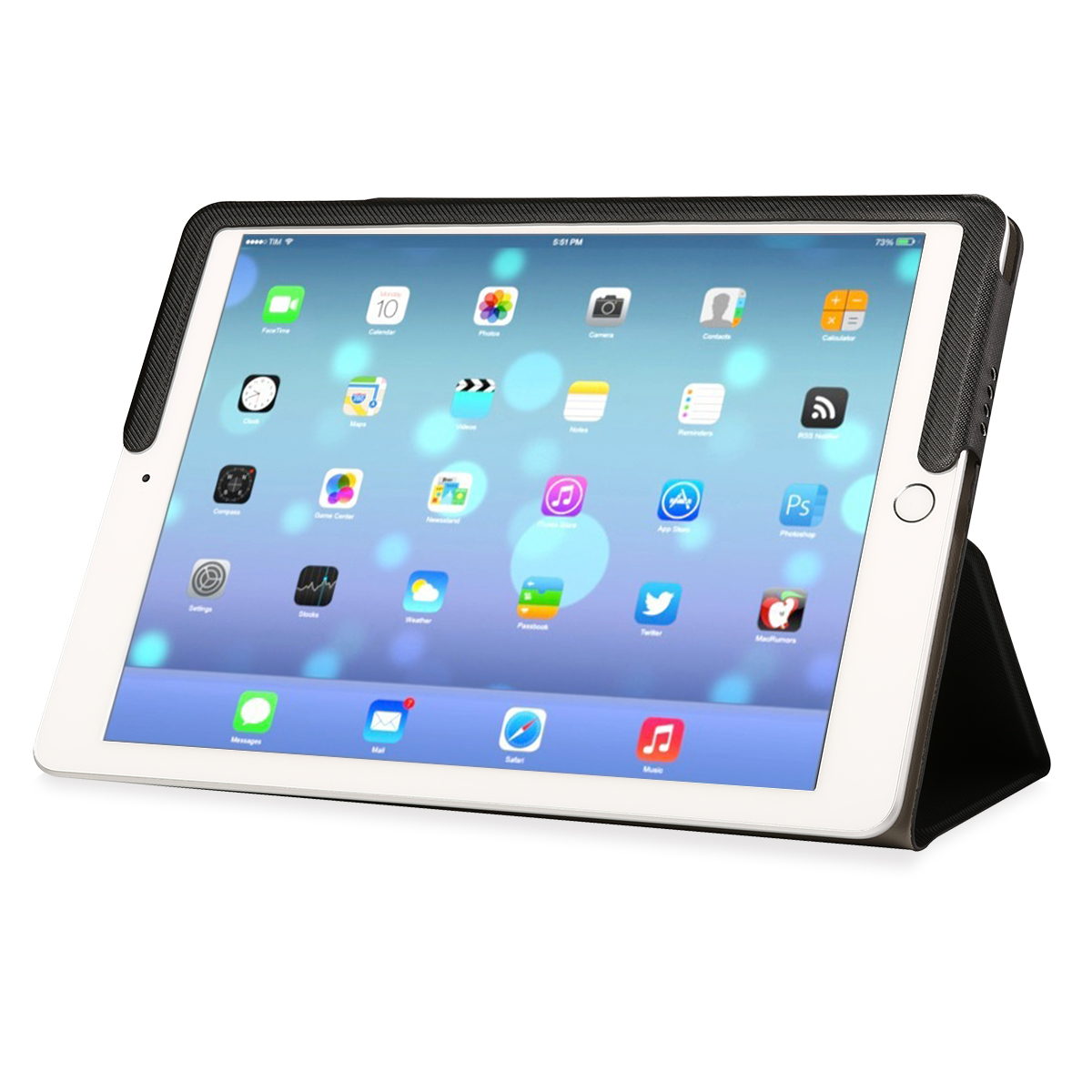 iPad Air 10.9 Case_Premium Leather Business Folio Stand Cover with Apple Pencil Holder for iPad Air 5th/4th Gen 